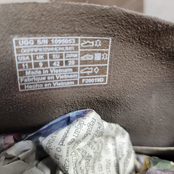 UGG Bandara Women's Size 11 US Brown Suede Back Zip Casual Bootie Boots 1095053 - Picture 6 of 7